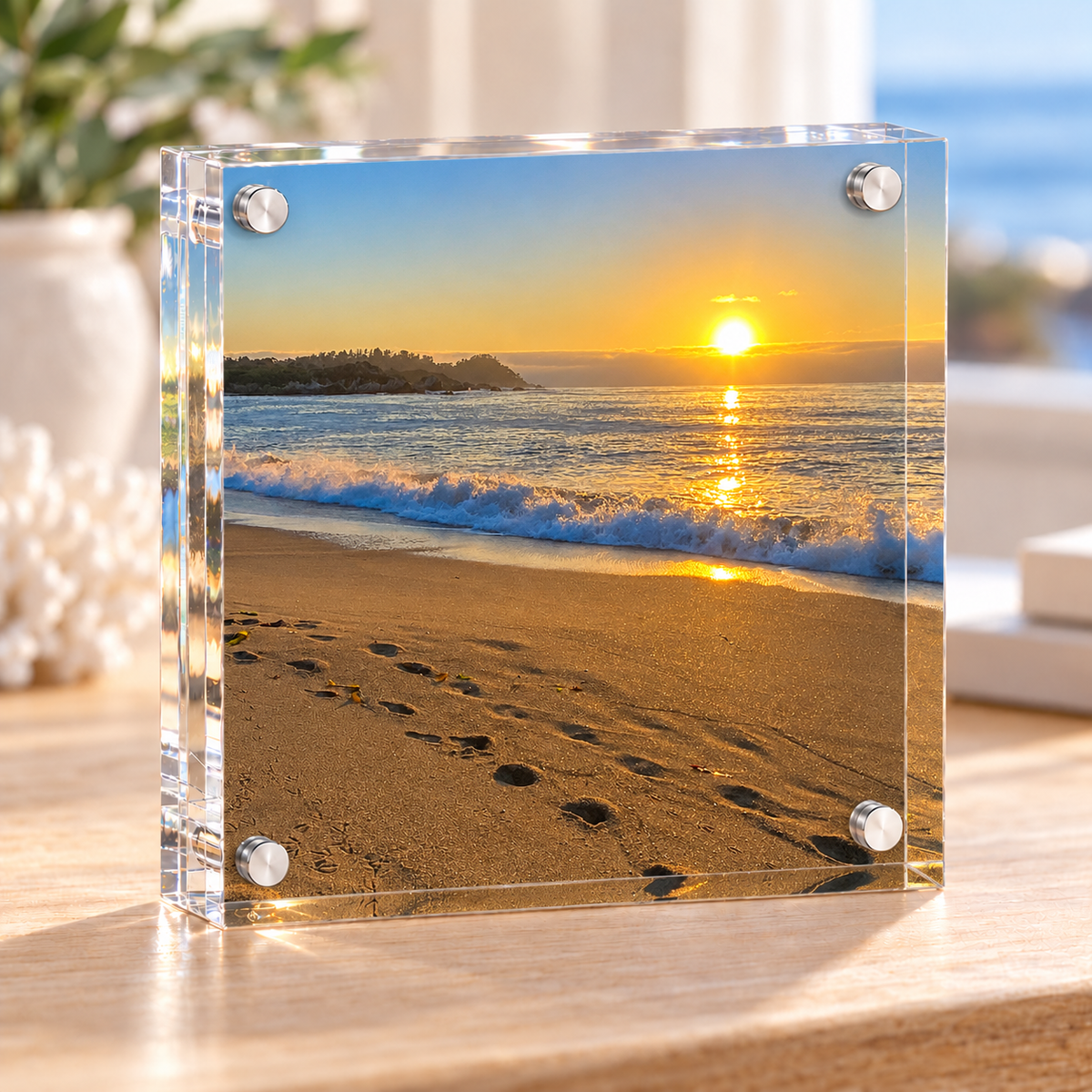 Footprints - Acrylic Tabletop