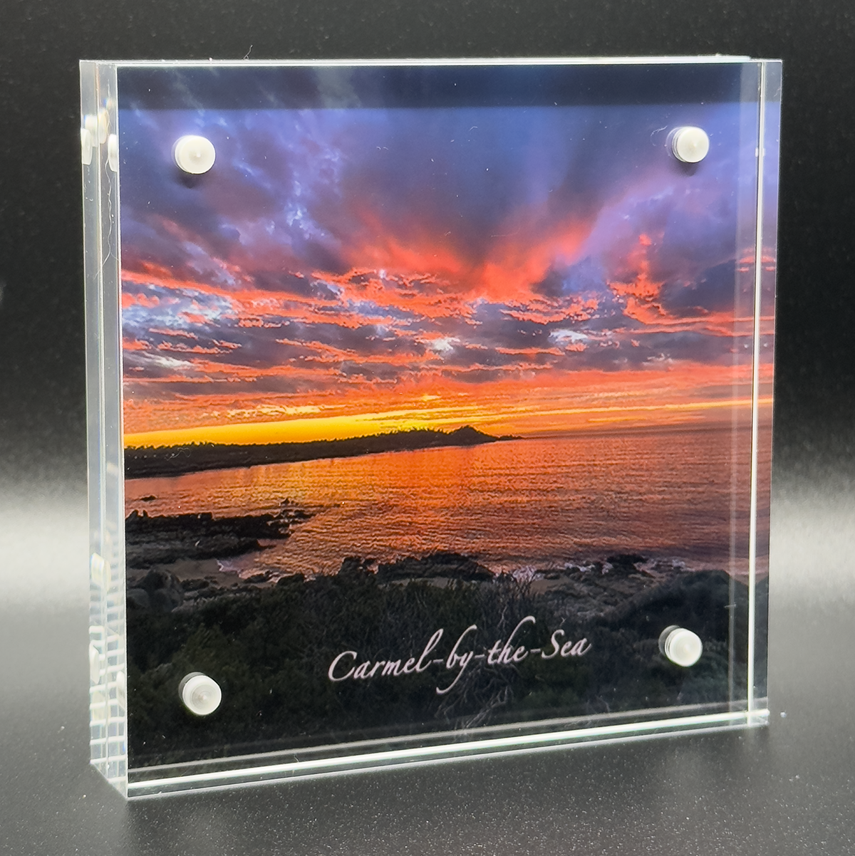 Fire Skies - Acrylic Block