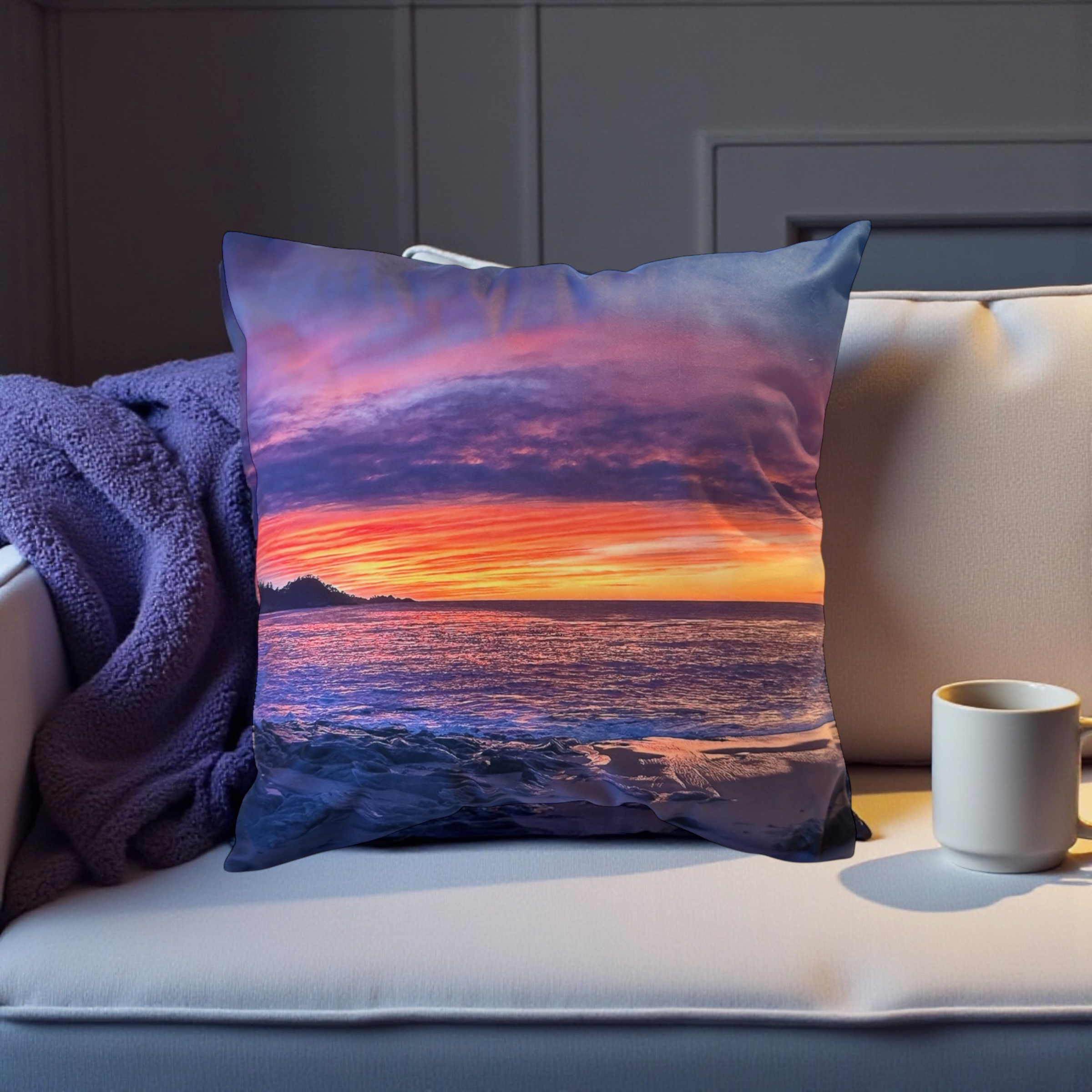 December Calm - Pillow