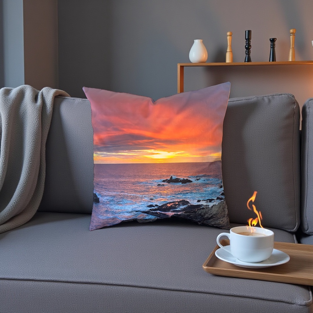 Big Sur Evening - Pillow
