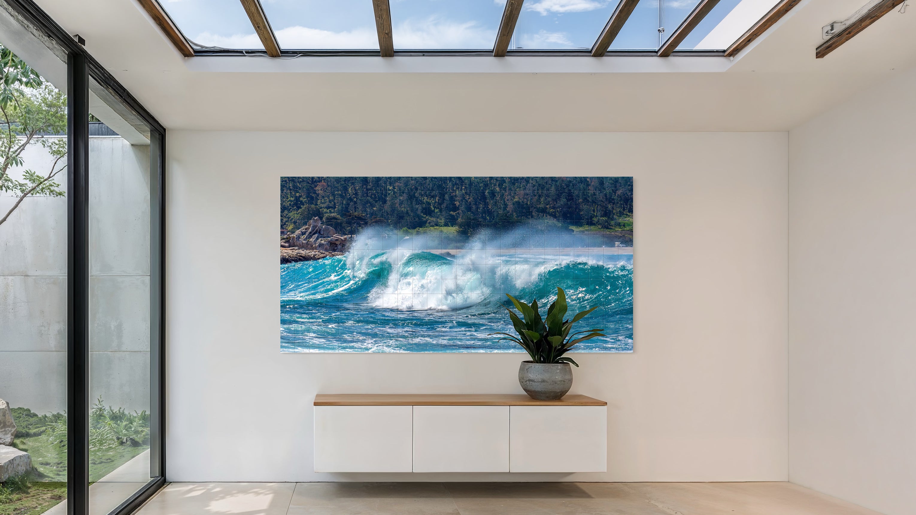 Blue Mist - Fine Art Mosaic