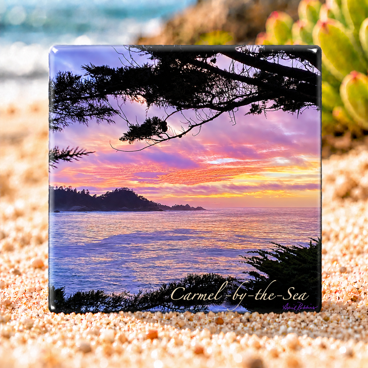 Purple Ribera - Ceramic Tile