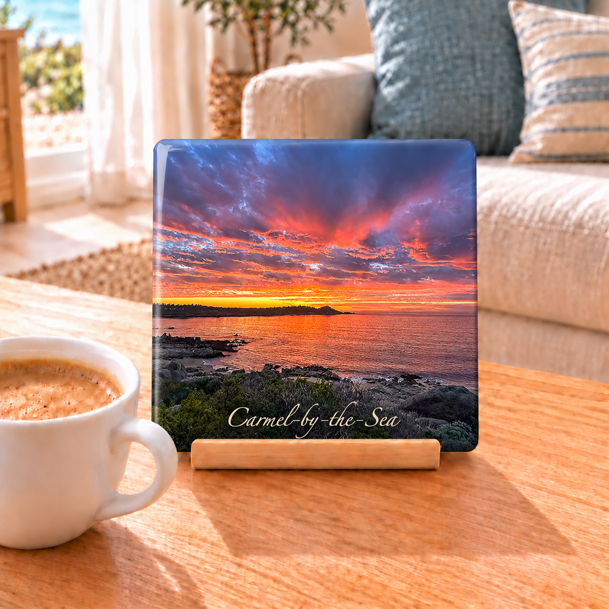 Fire Skies - Ceramic Tile