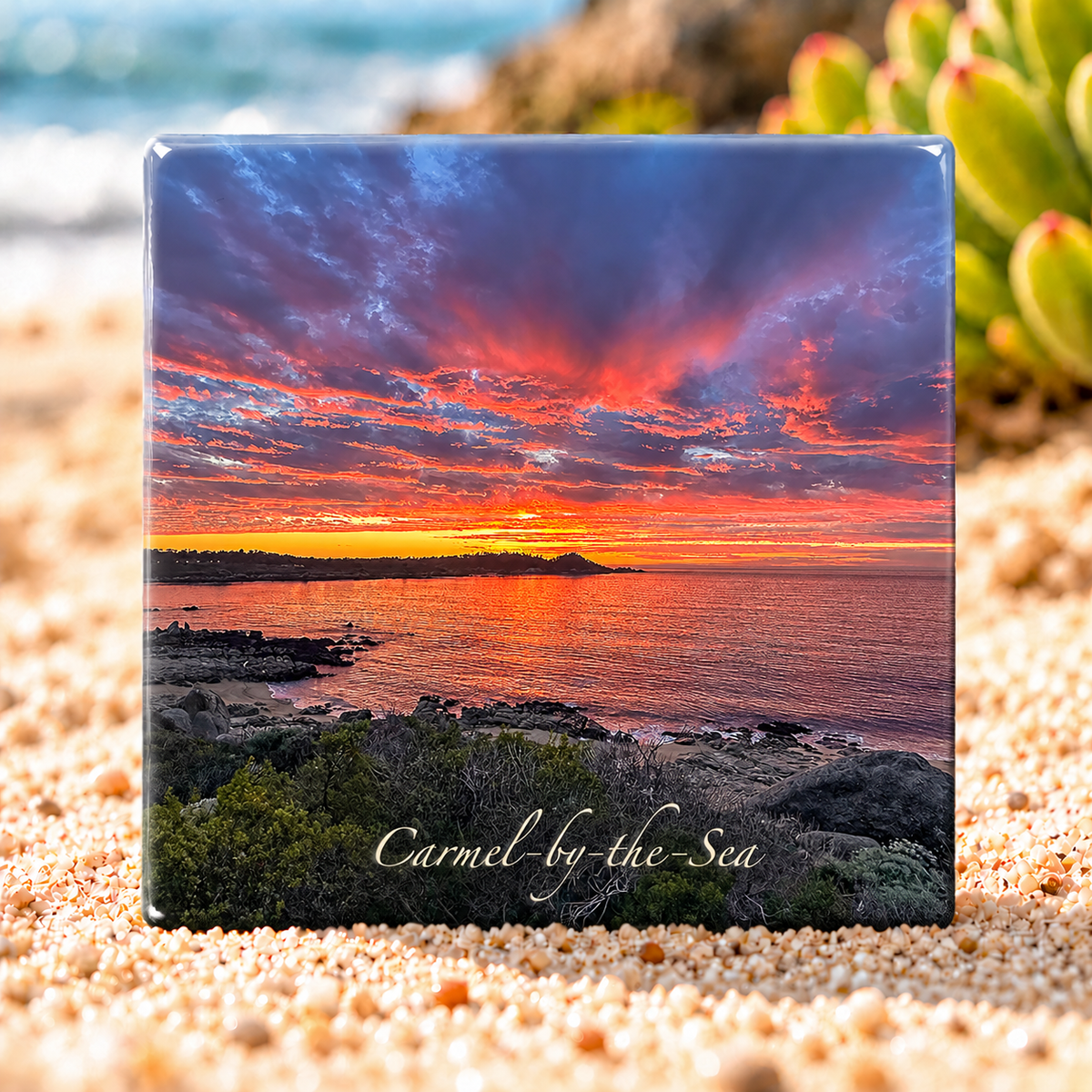 Fire Skies - Ceramic Tile