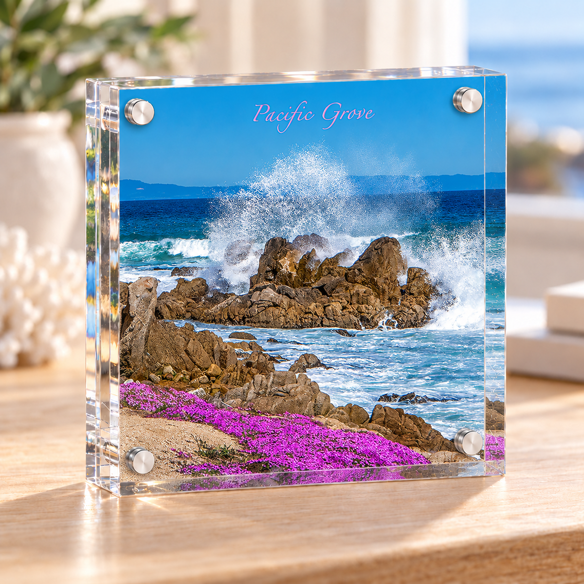 Blush of the Coast - Acrylic Tabletop