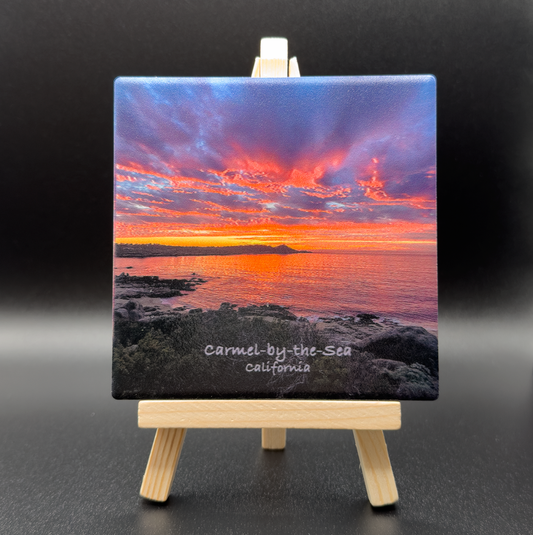 Fire Skies - Ceramic Coaster