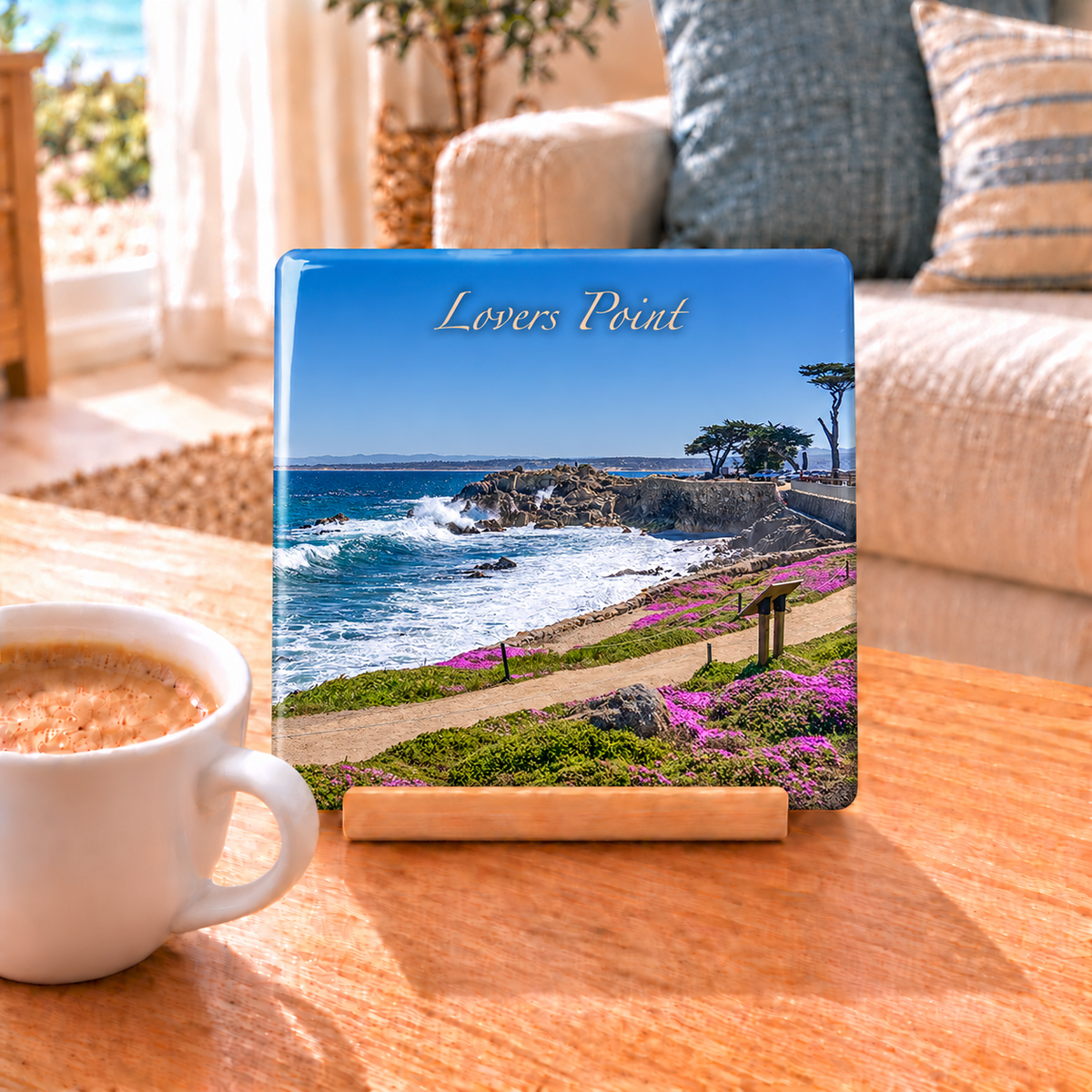 Lovers Point in Bloom - Ceramic Tile