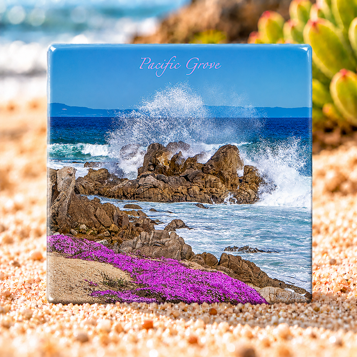 Blush of the Coast - Ceramic Tile