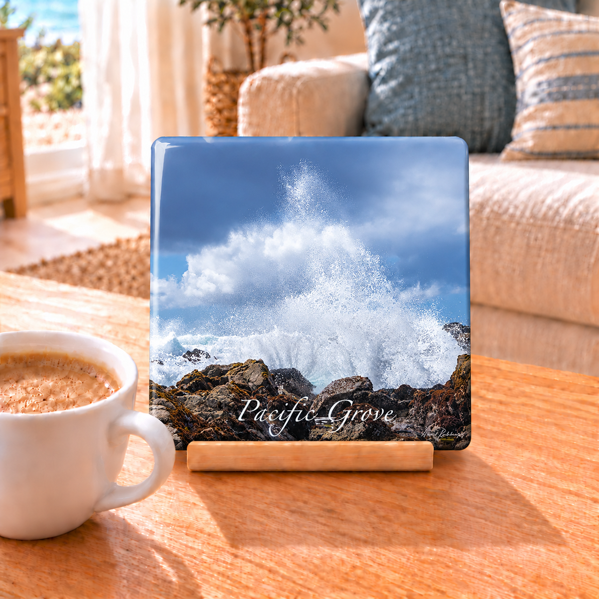 Echoes of the Tide - Ceramic Tile