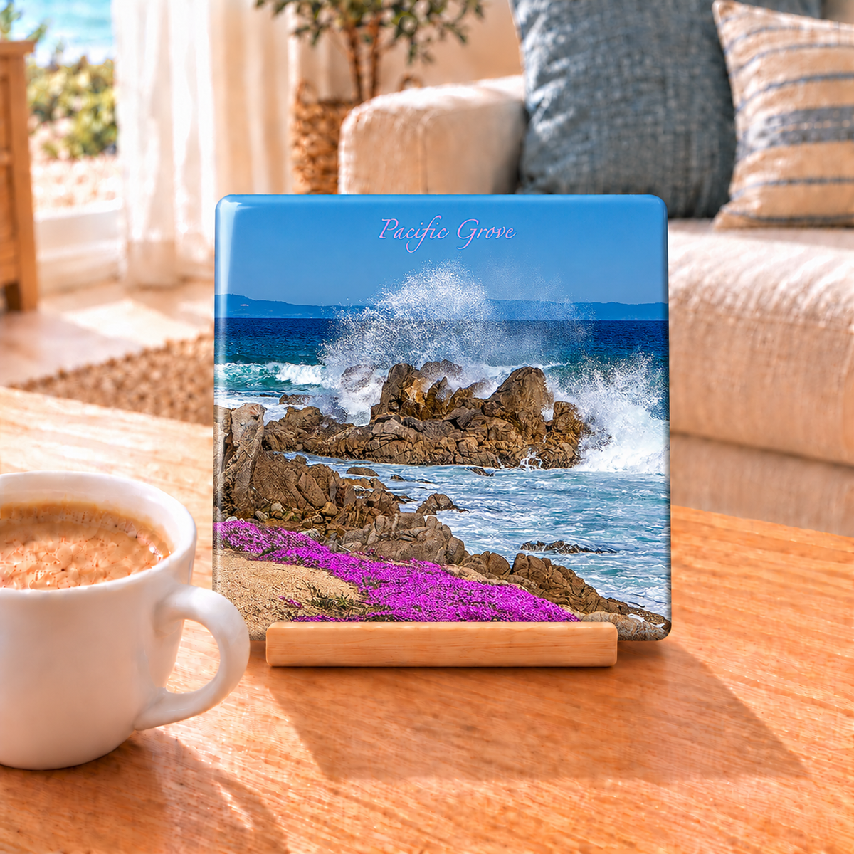 Blush of the Coast - Ceramic Tile