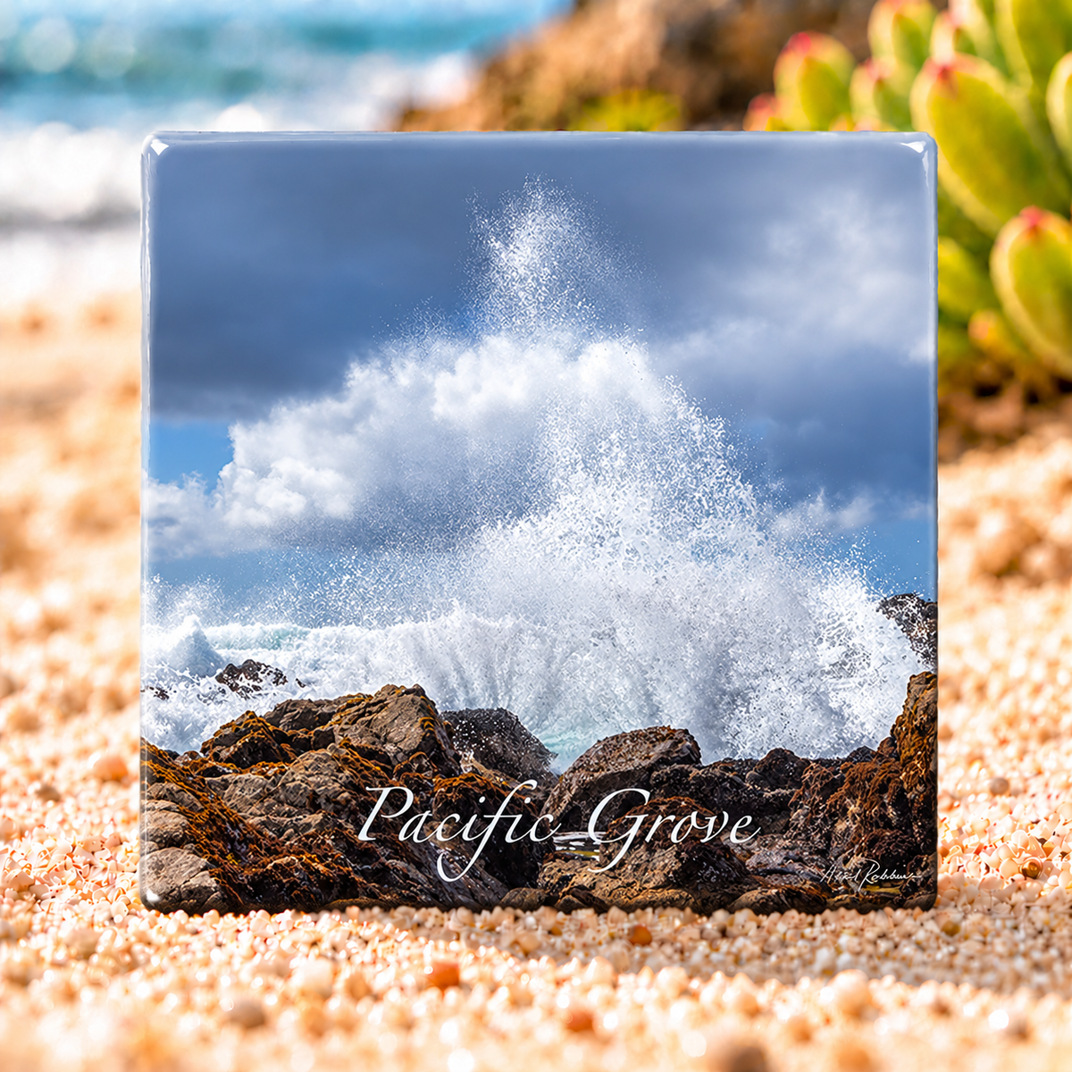 Echoes of the Tide - Ceramic Tile
