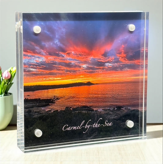 Fire Skies - Acrylic Block