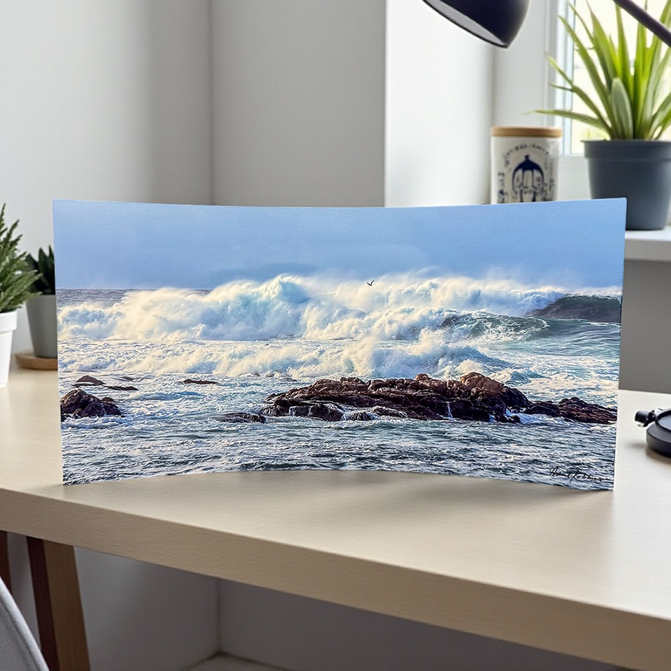 Breaking Free Curved Metal