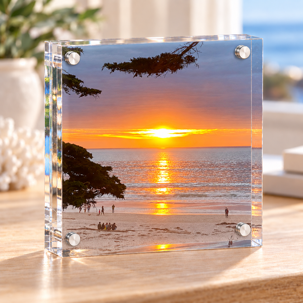 Serene Carmel - Acrylic Tabletop