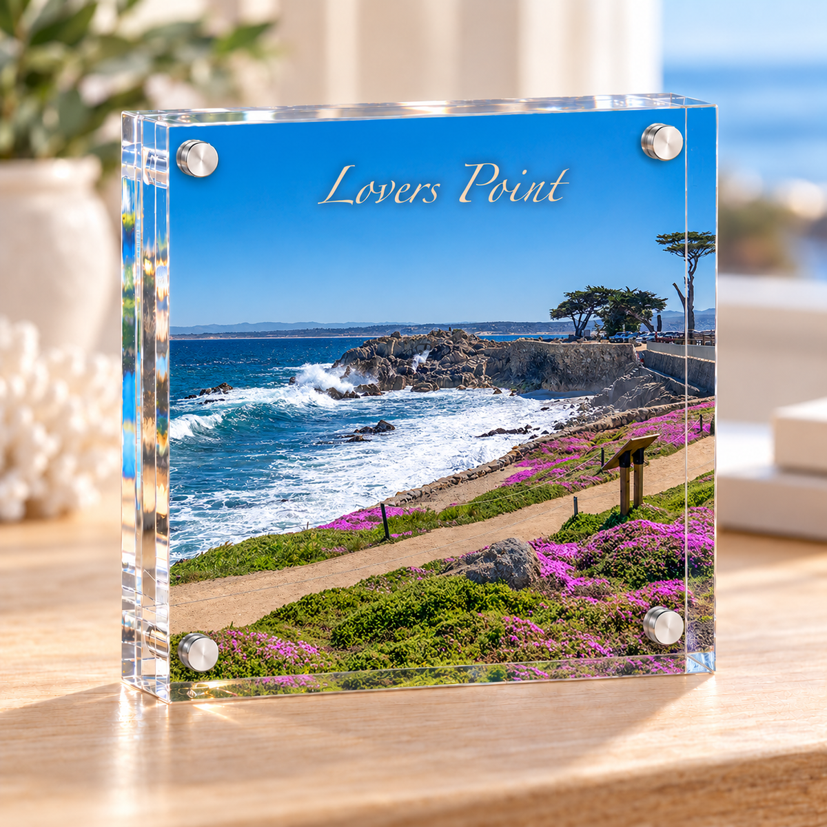 Lovers Point in Bloom - Acrylic Tabletop