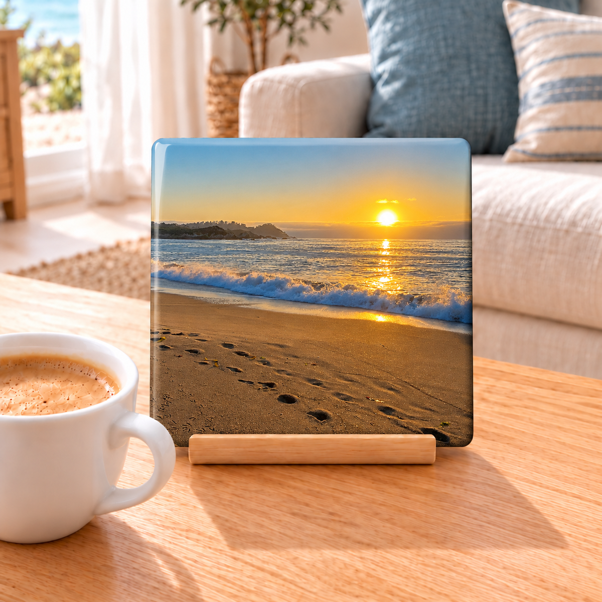 Footprints - Ceramic Tile