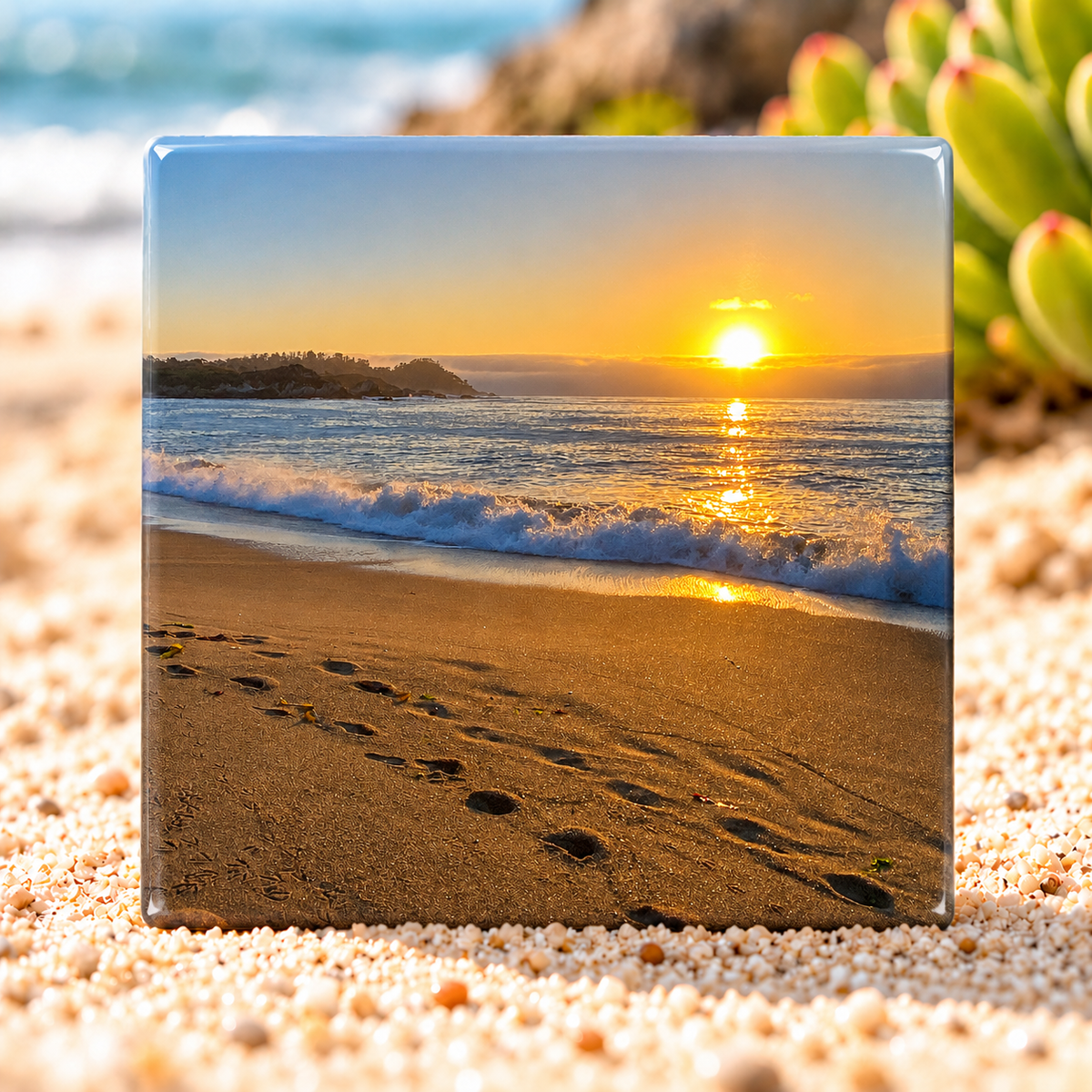 Footprints - Ceramic Tile