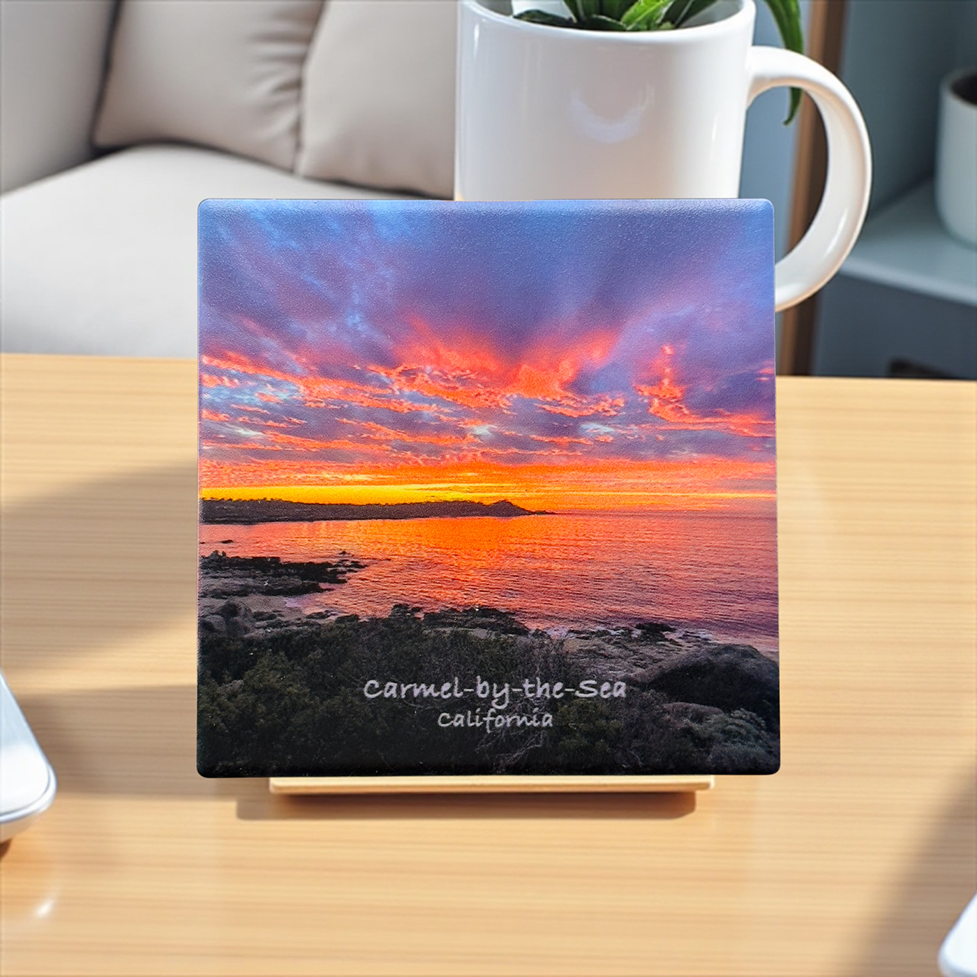 Fire Skies - Ceramic Coaster