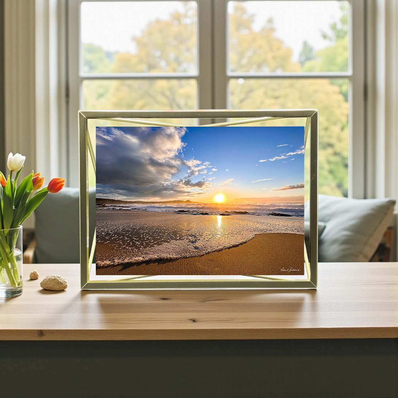 Let There Be Light Framed Tabletop