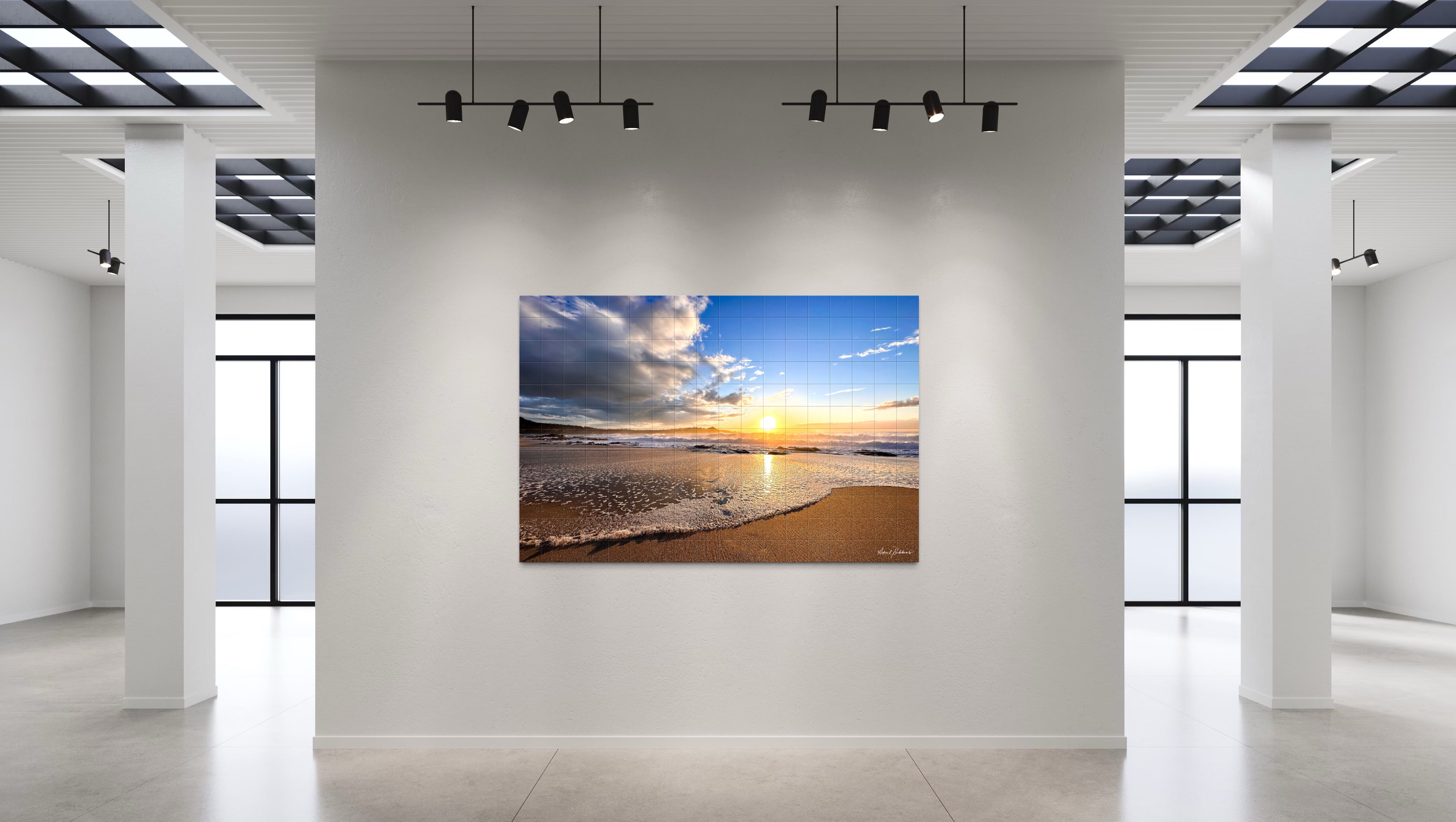 Let There Be Light Fine Art Mosaic