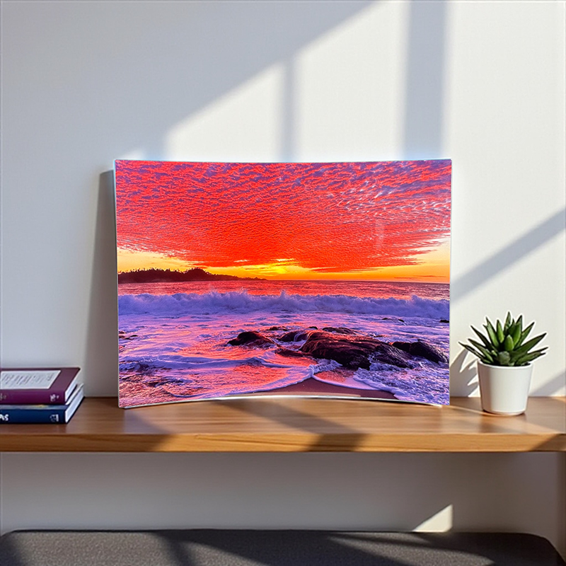 Winter Wonderland - Curved Metal