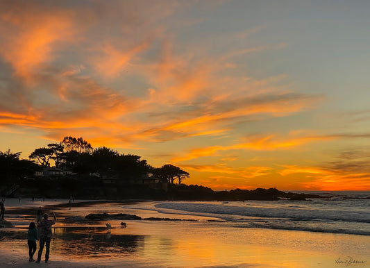 Carmel Afterglow Photo - April Robbins Photography