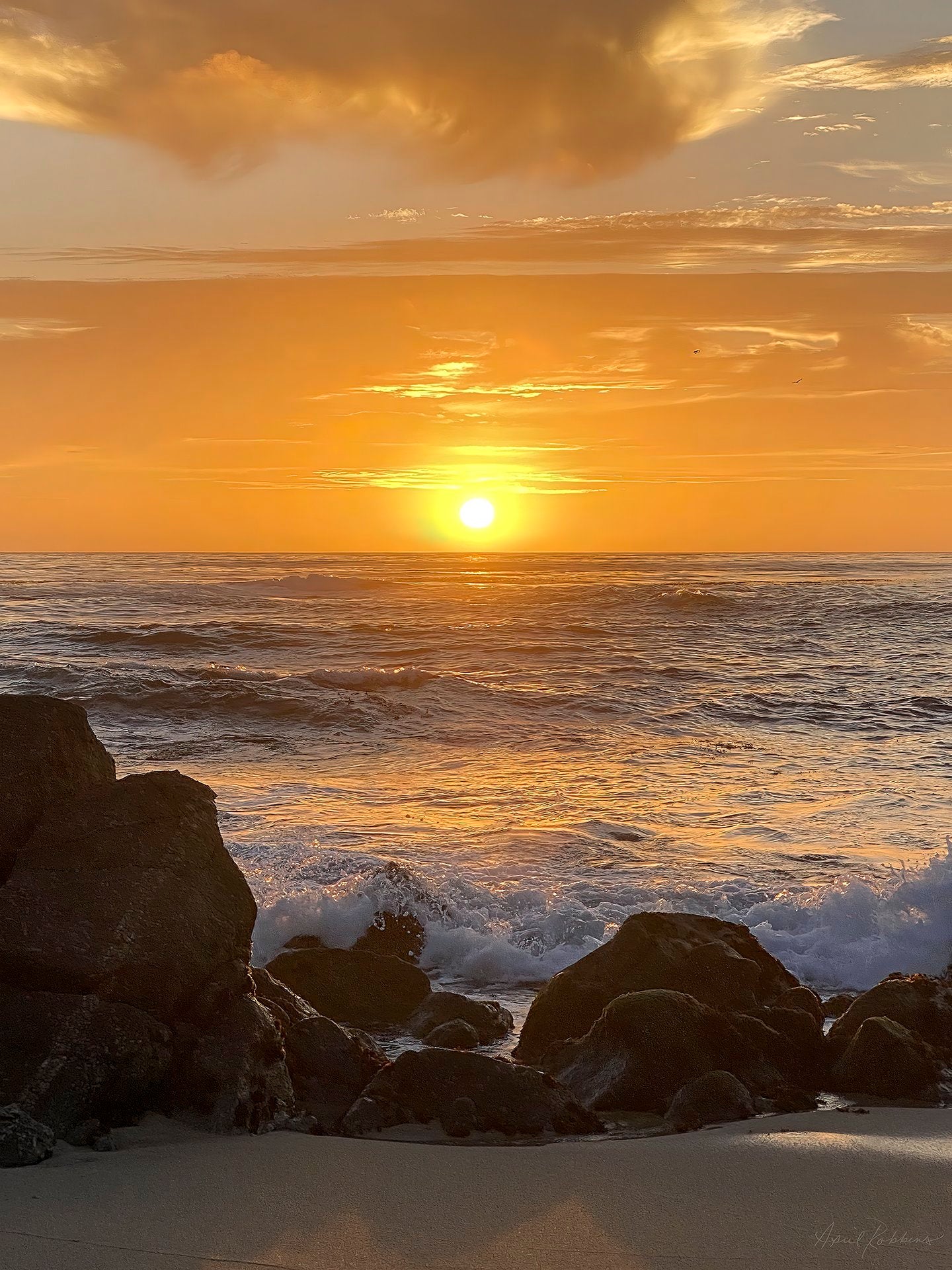 Sunset Splash Photo - April Robbins Photography